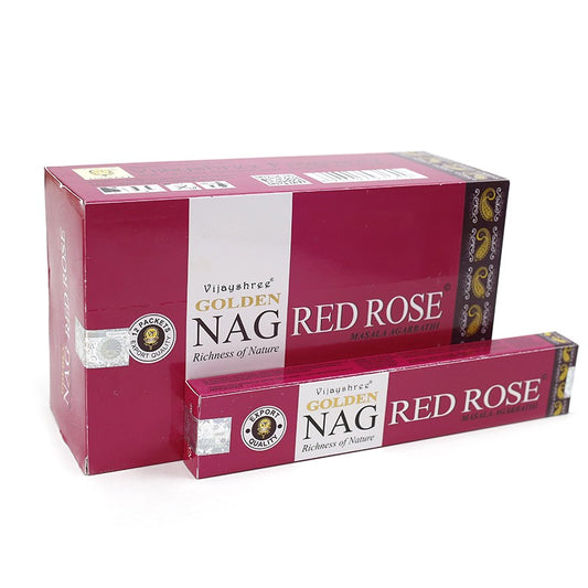 Golden Nag | Red rose