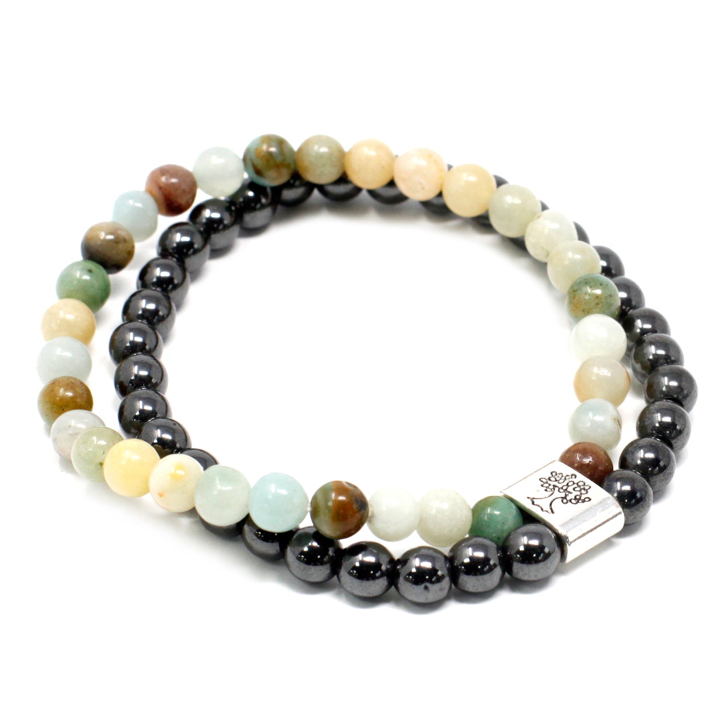 Hematite &amp; Amazonite