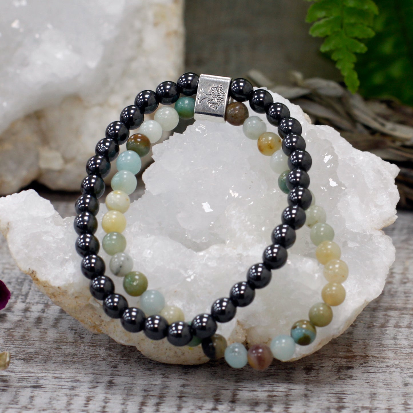 Hematite &amp; Amazonite