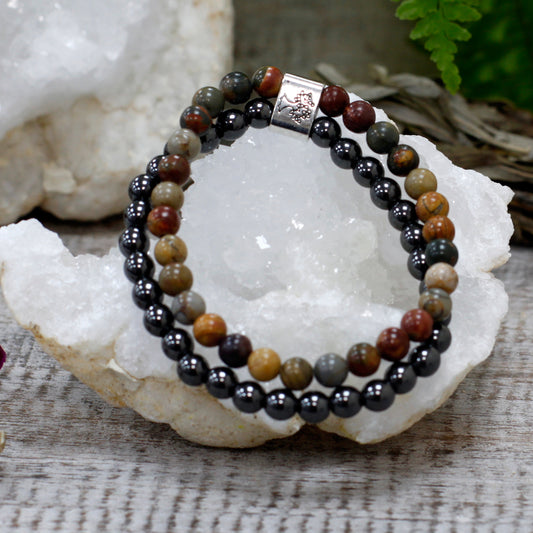 Hematite &amp; Picasso Jasper