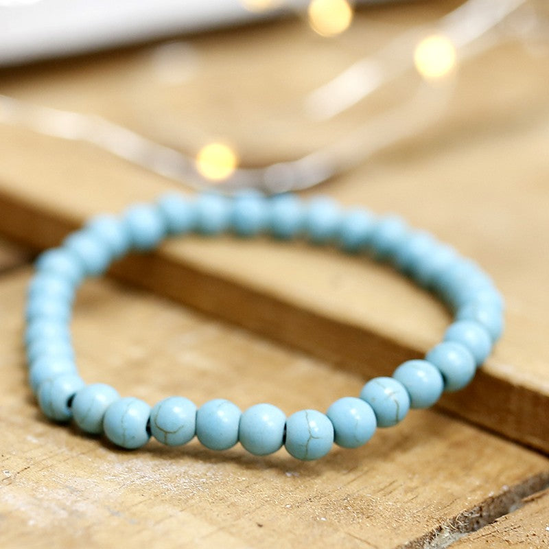 Natural Stone Bracelet - Turquoise