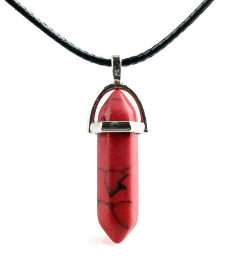 Collier Jaspe Rouge